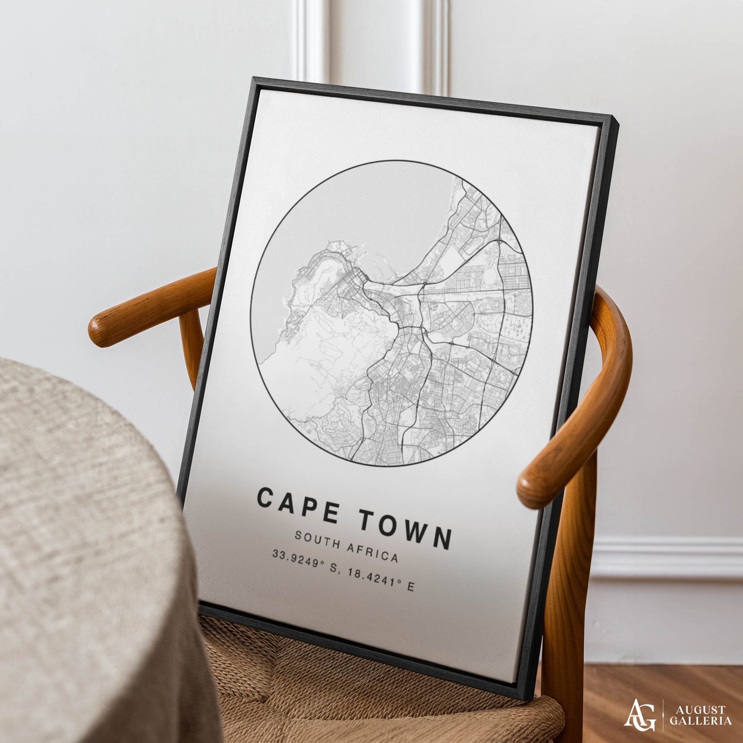 Cape Town Minimalist Map