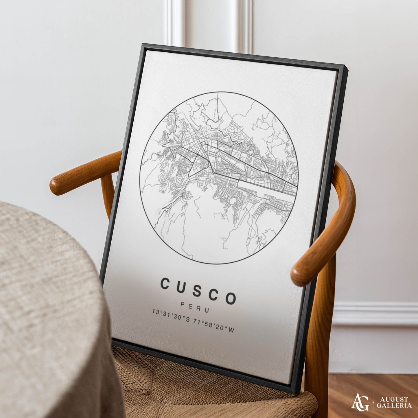 Cusco Minimalist Map