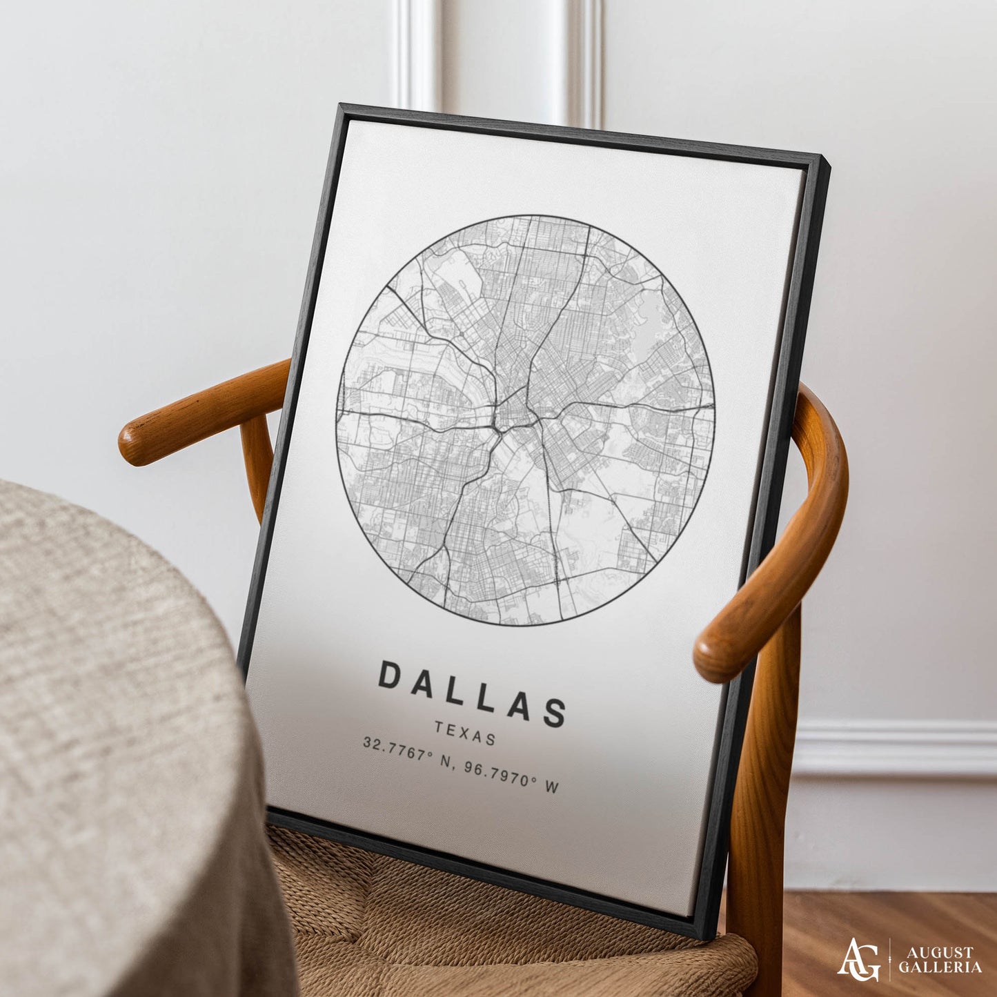 Dallas Minimalist Map