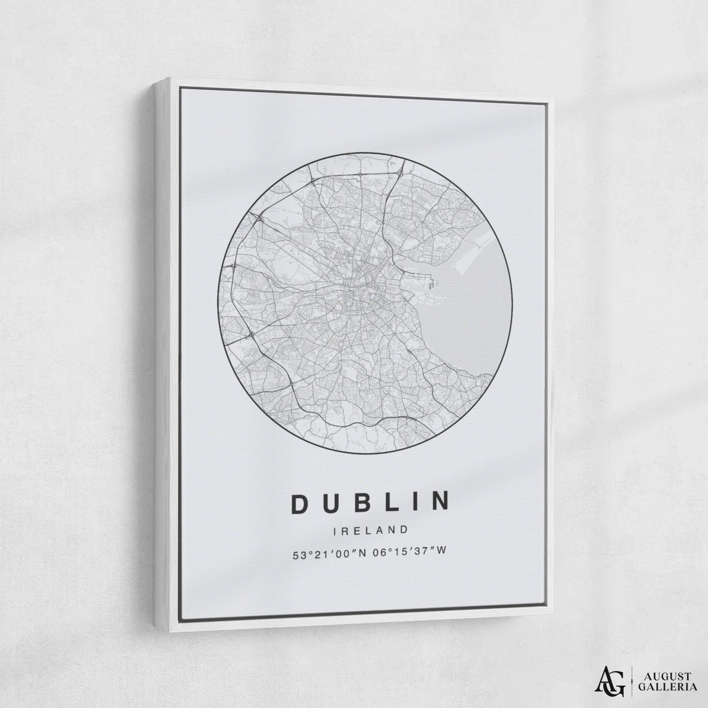 Dublin Minimalist Map