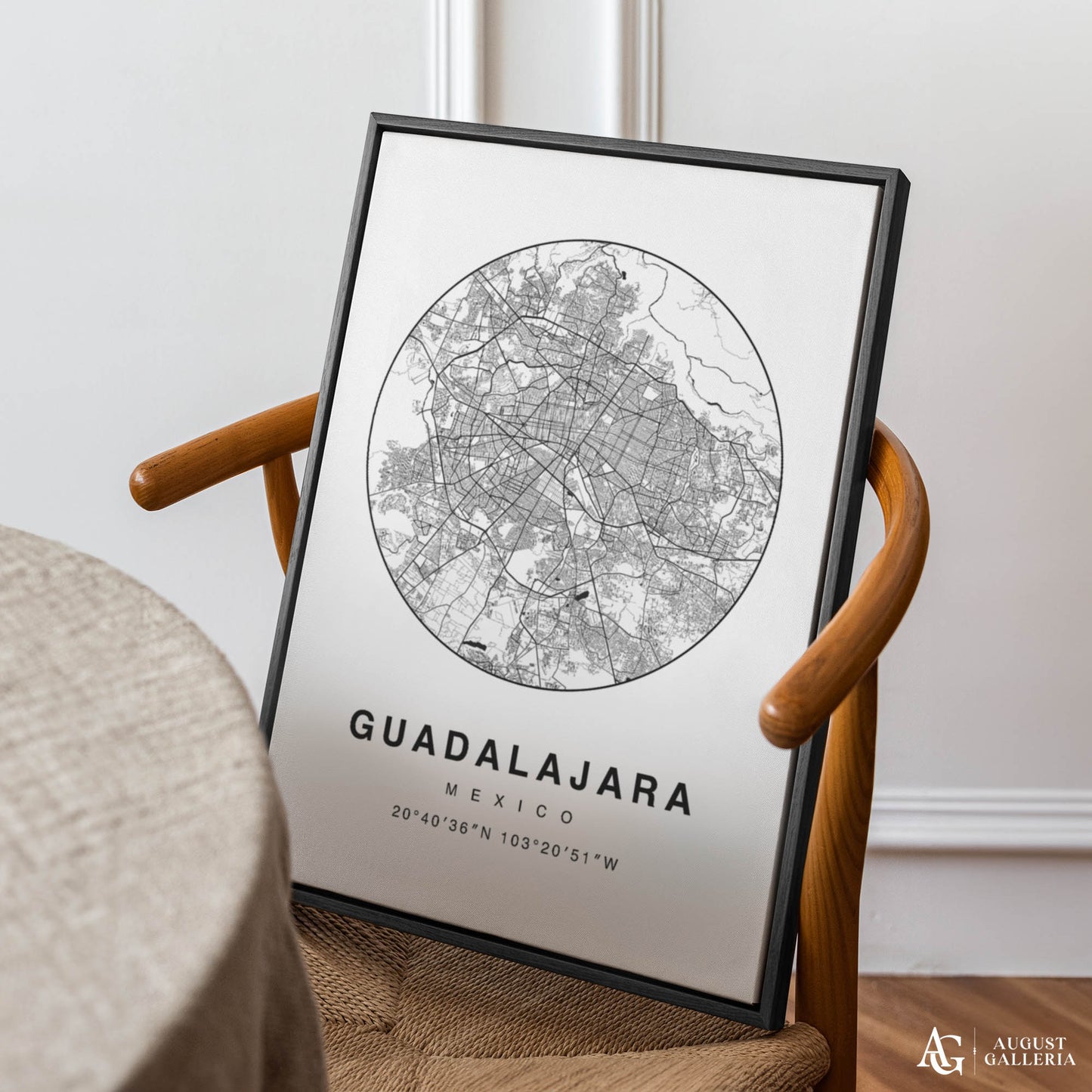 Guadalajara Minimalist Map