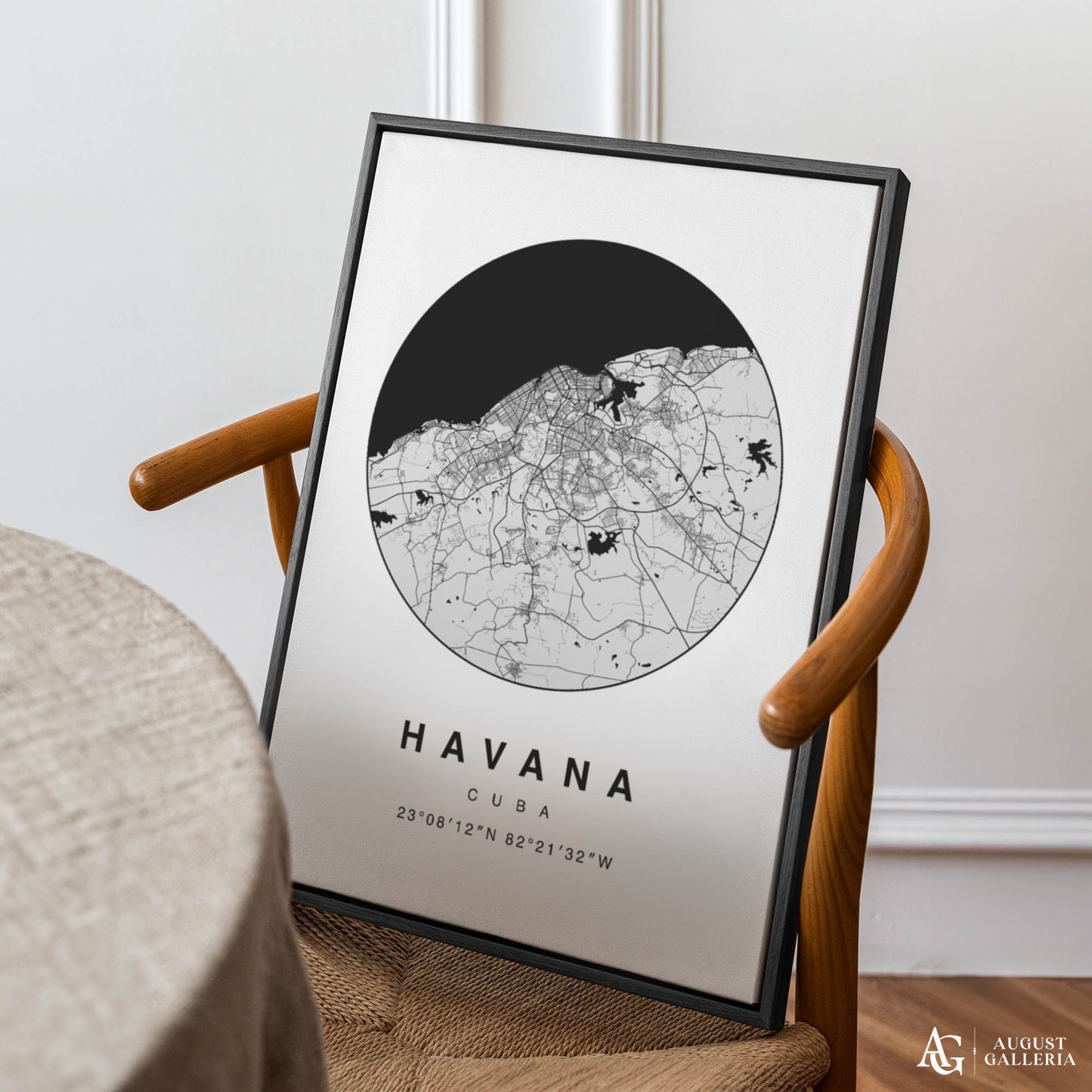 Havana Minimalist Map