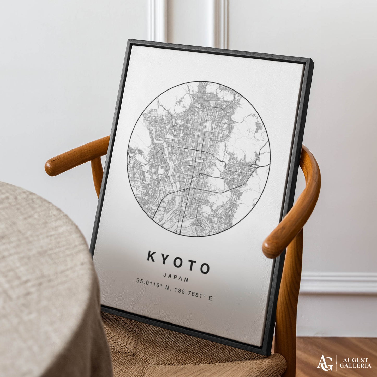 Kyoto Minimalist Map