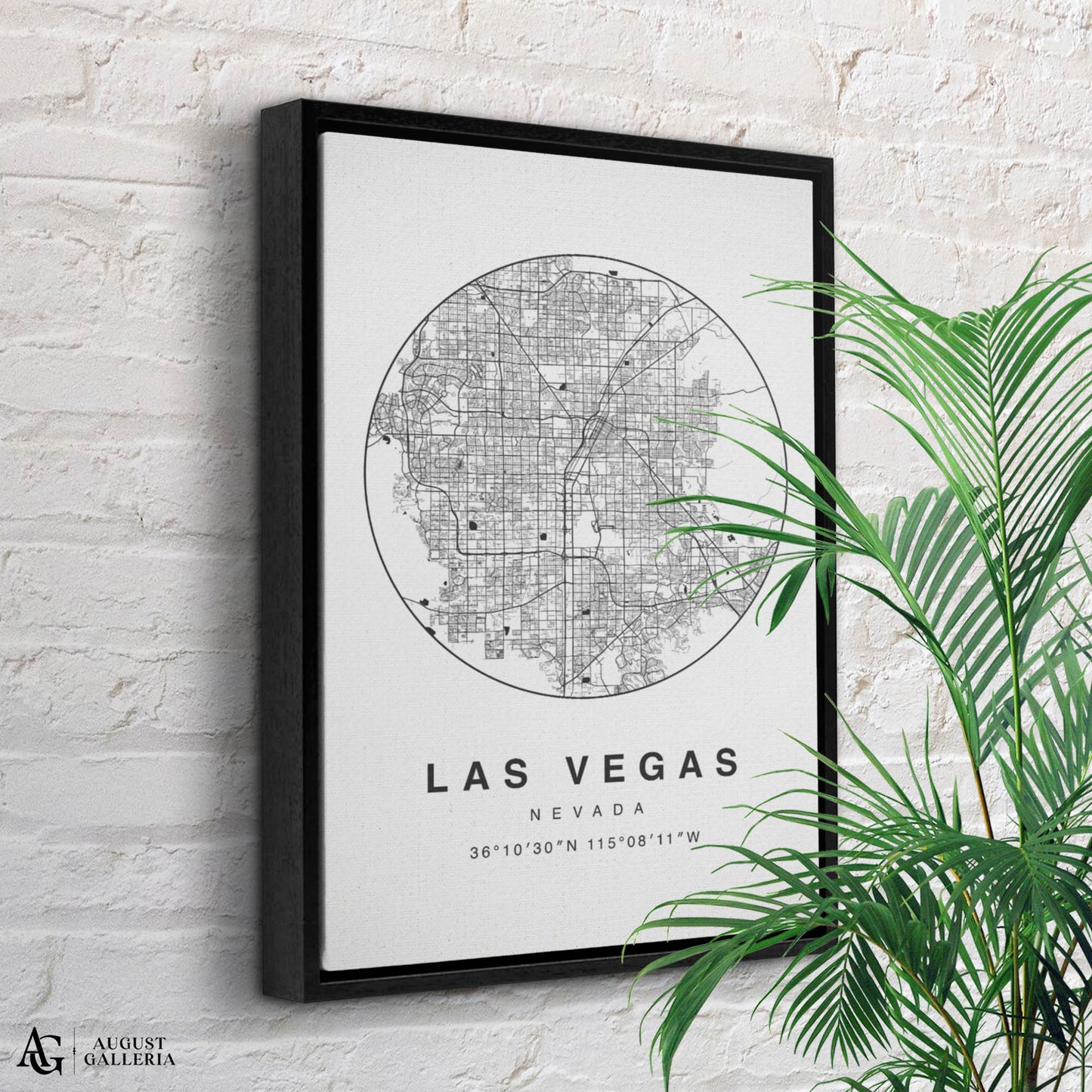 Las Vegas Minimalist Map