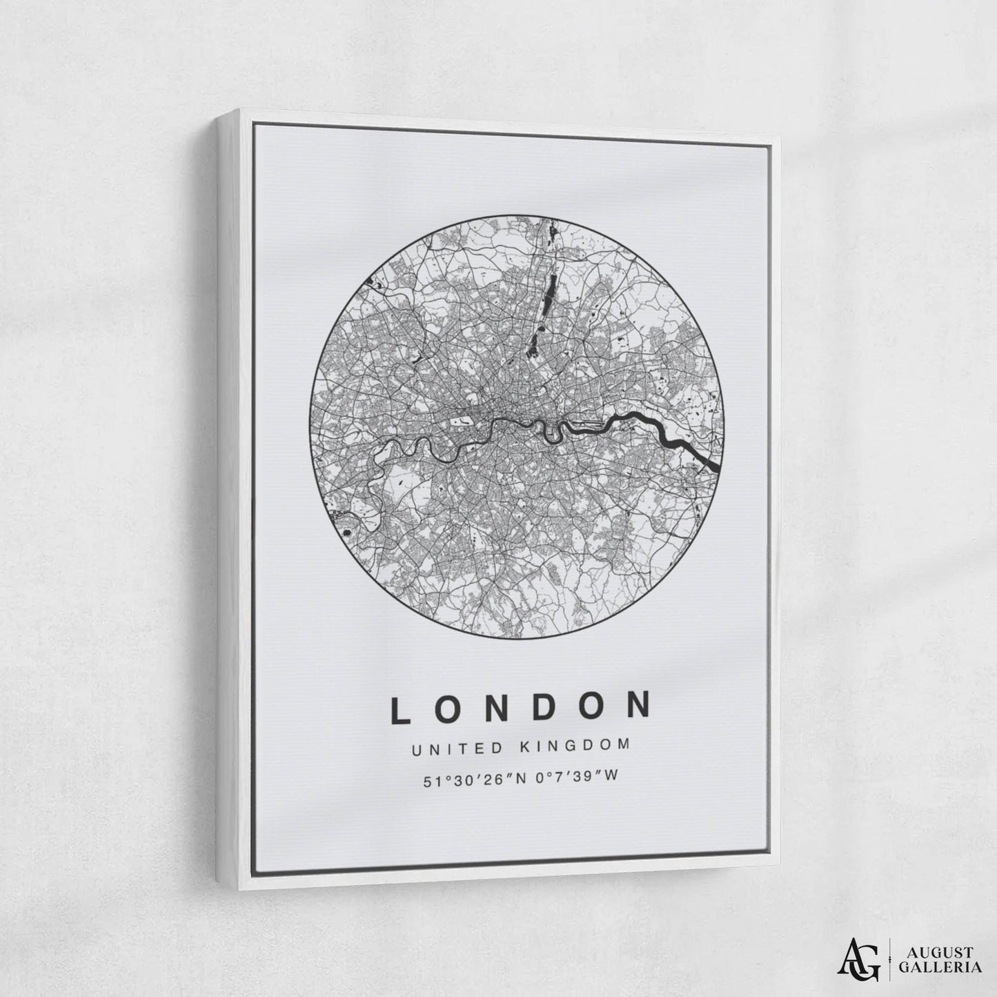 London Minimalist Map