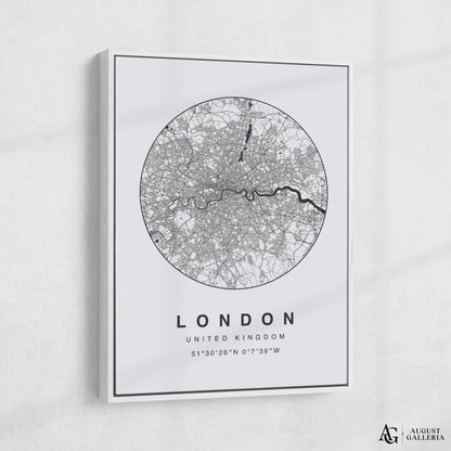 London Minimalist Map