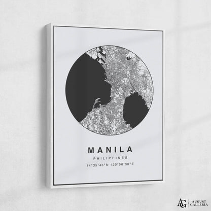 Manila Minimalist Map