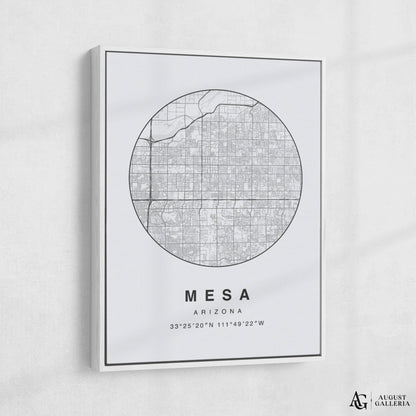 Mesa Minimalist Map