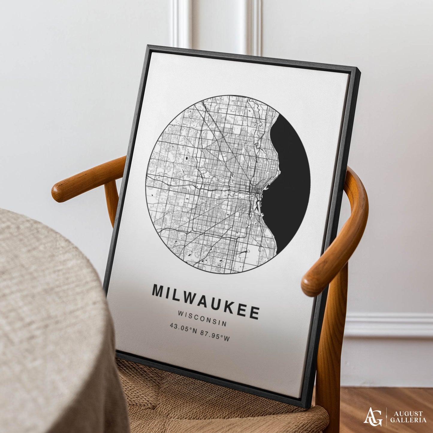 Milwaukee Minimalist Map