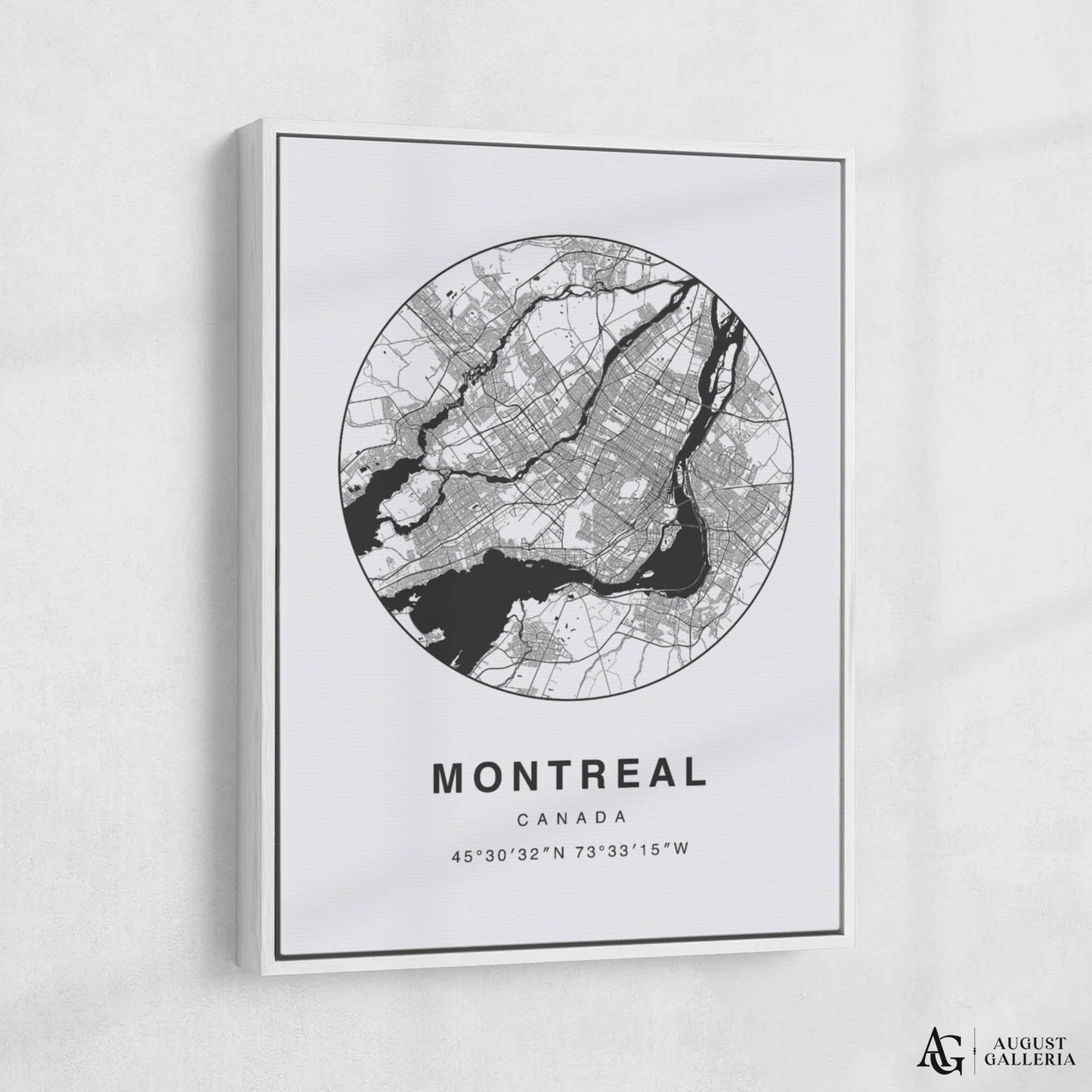 Montreal Minimalist Map