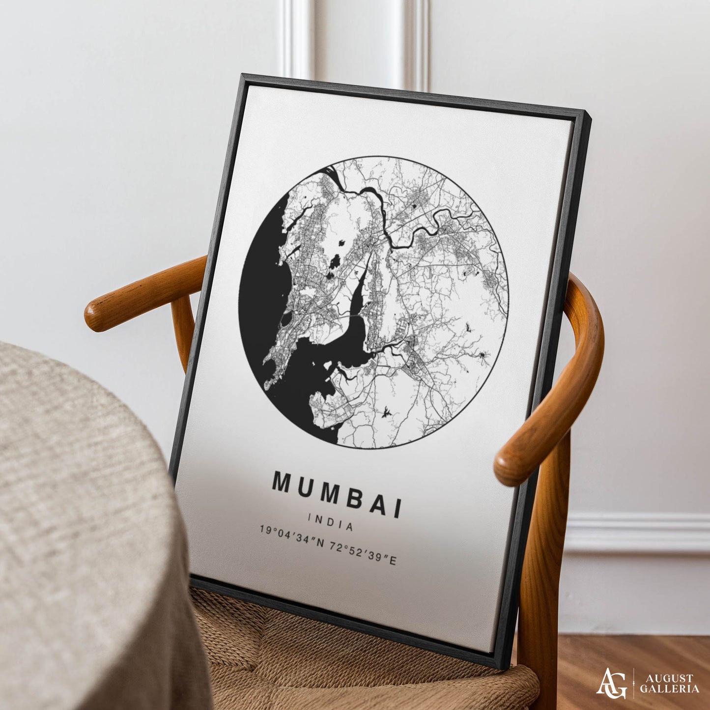 Mumbai Minimalist Map