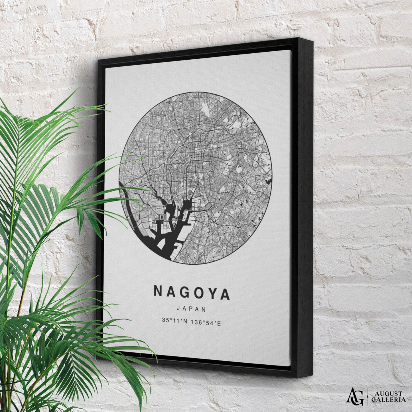 Nagoya Minimalist Map