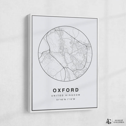 Oxford Minimalist Map
