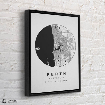 Perth Minimalist Map
