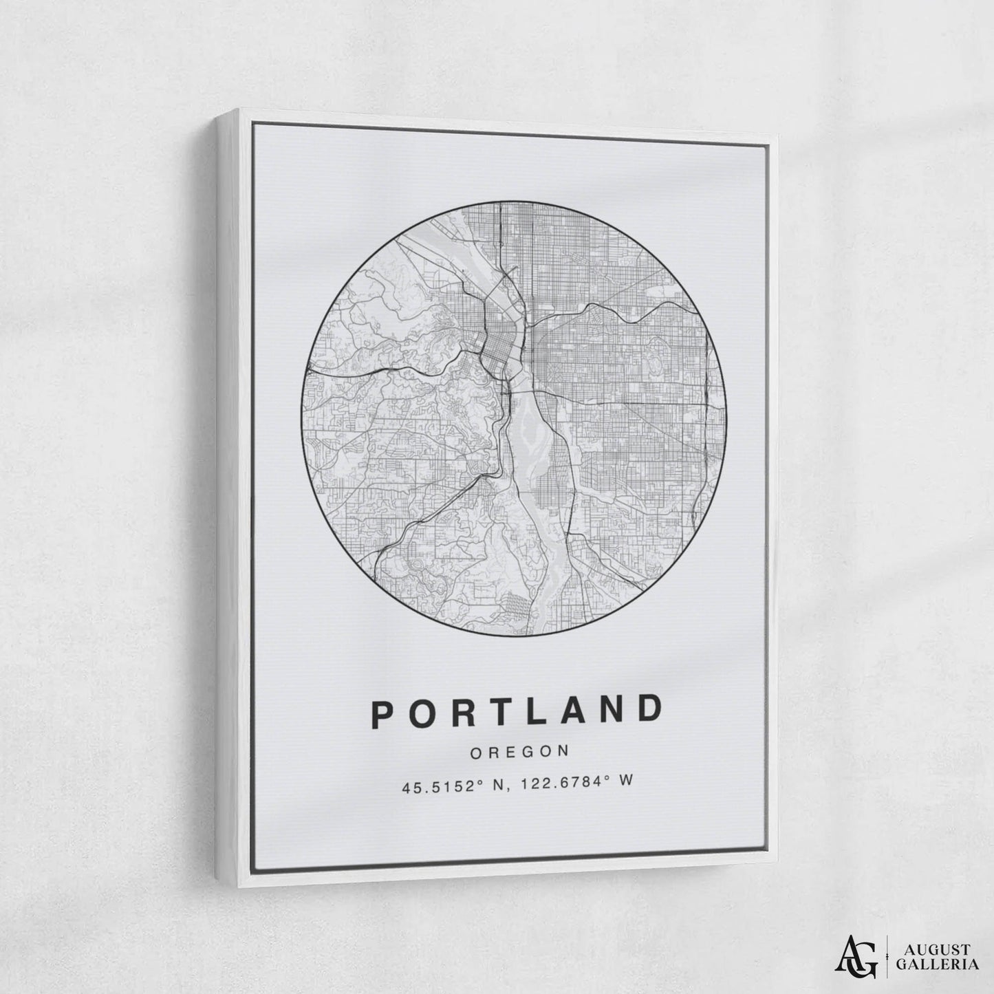 Portland Minimalist Map