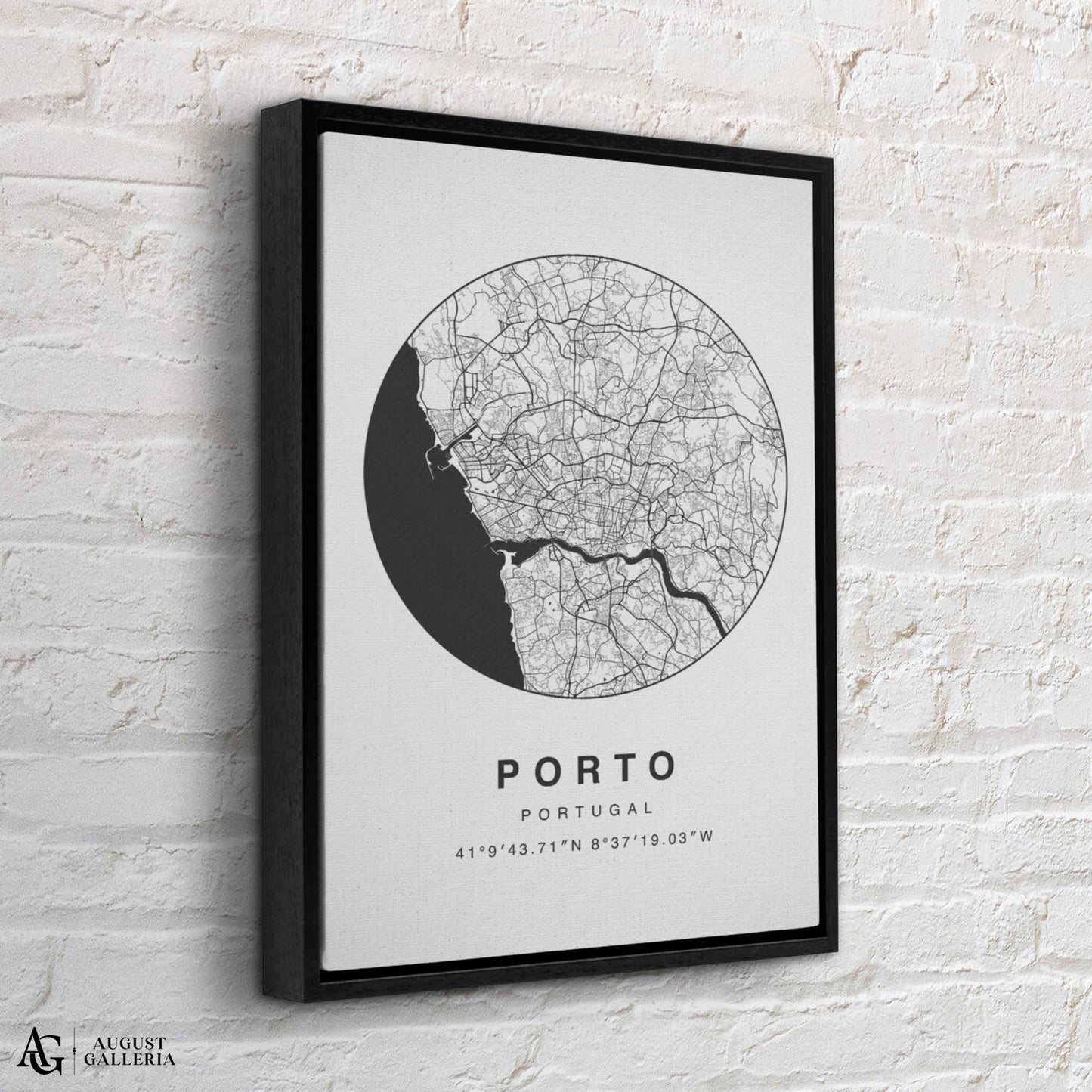 Porto Minimalist Map