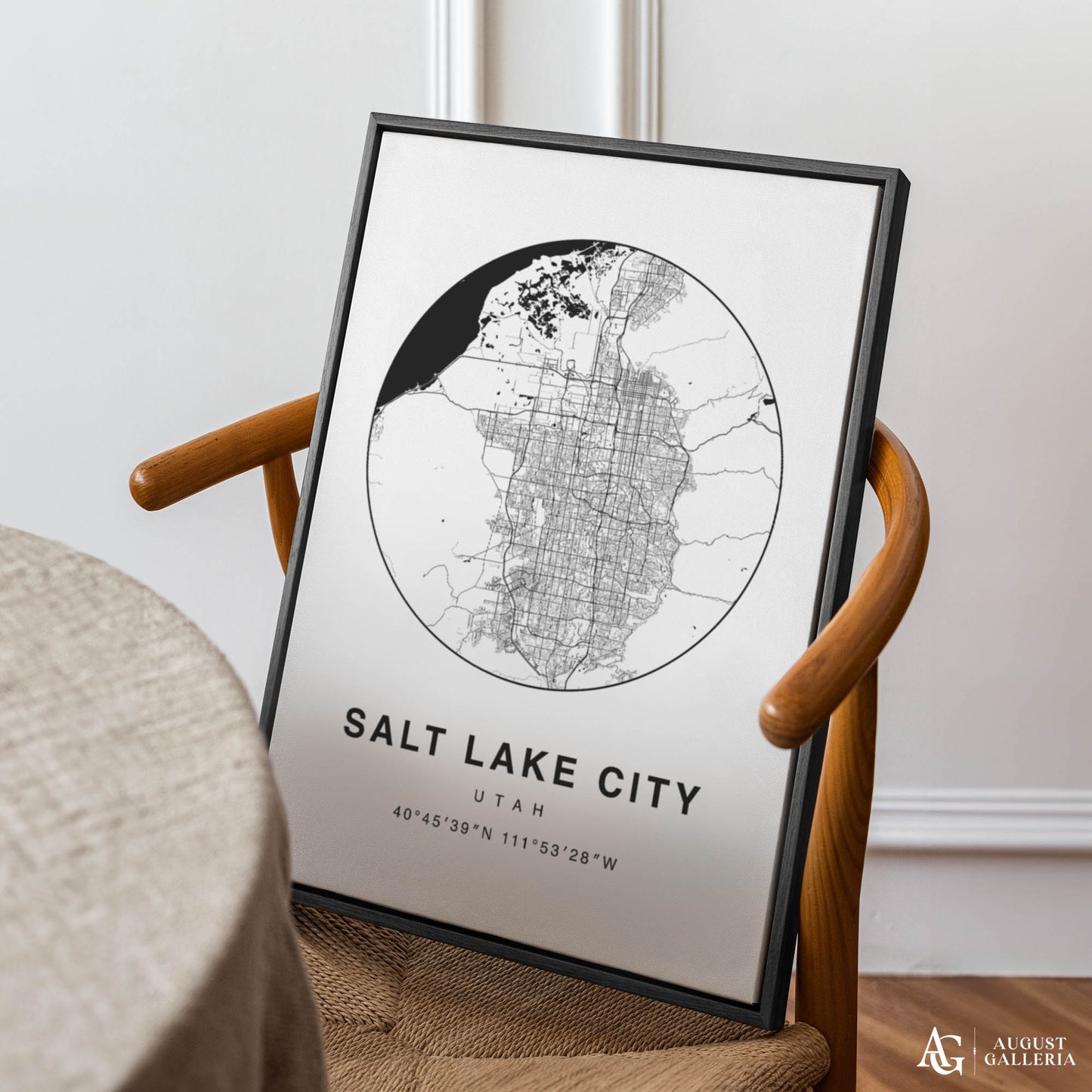 Sacramento Minimalist Map