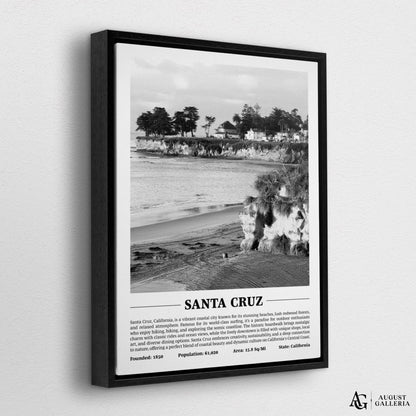 Santa Cruz Black & White City Print