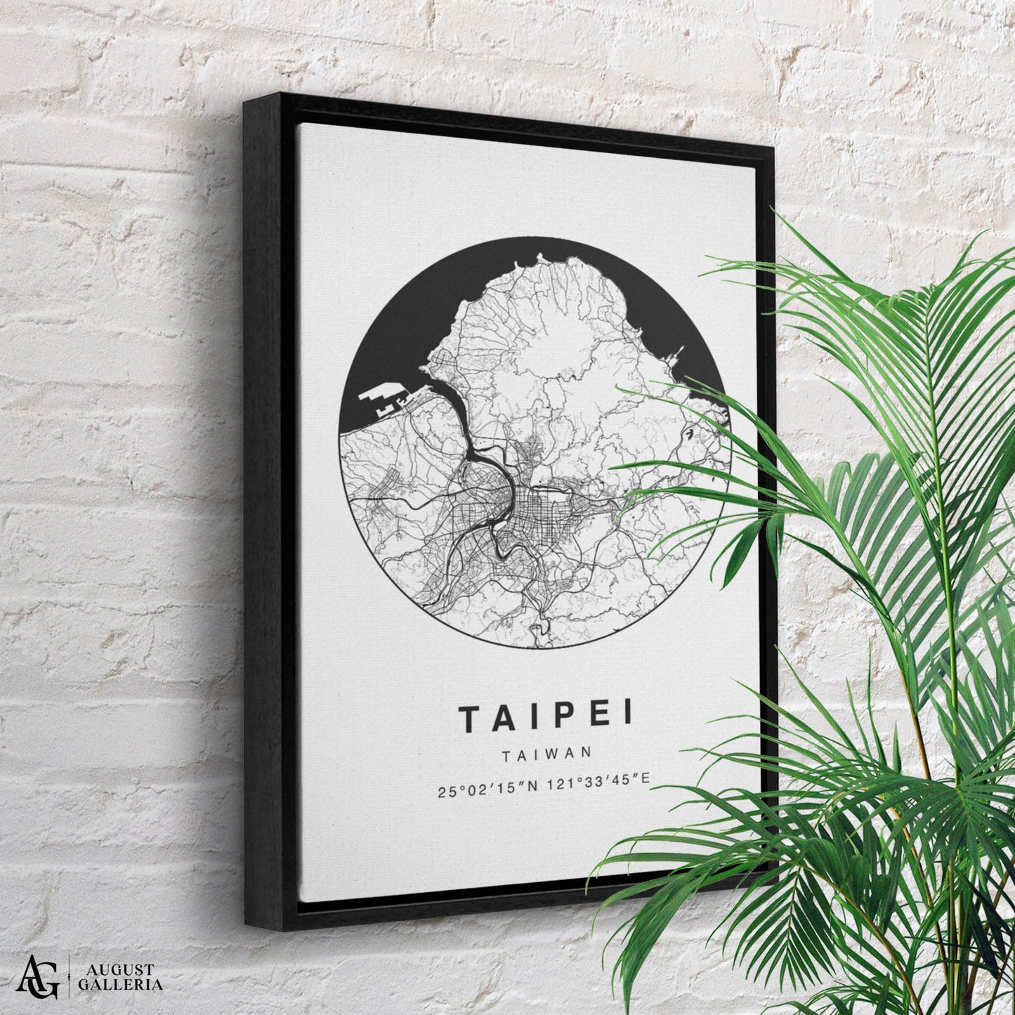Taipei Minimalist Map