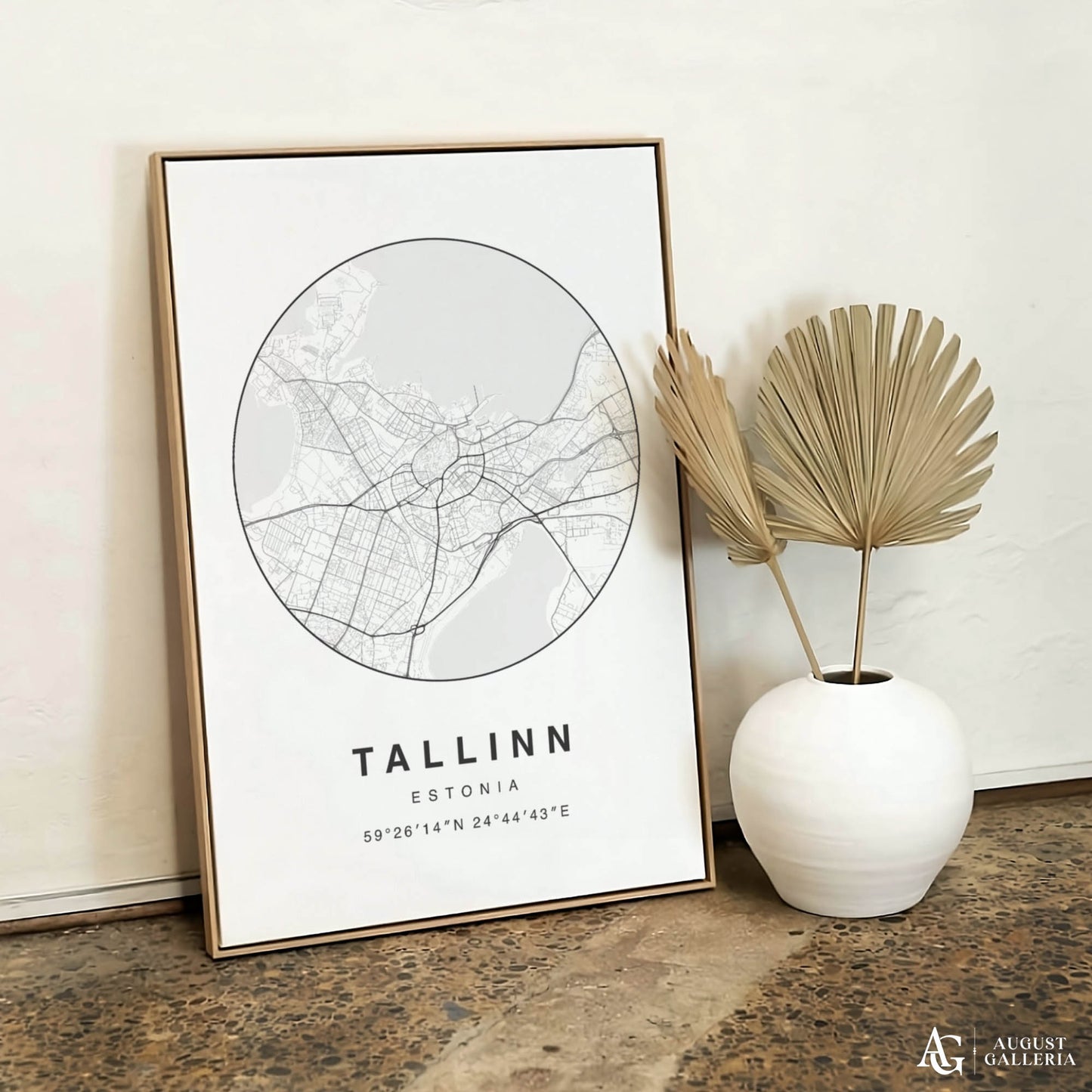Tallinn Minimalist Map