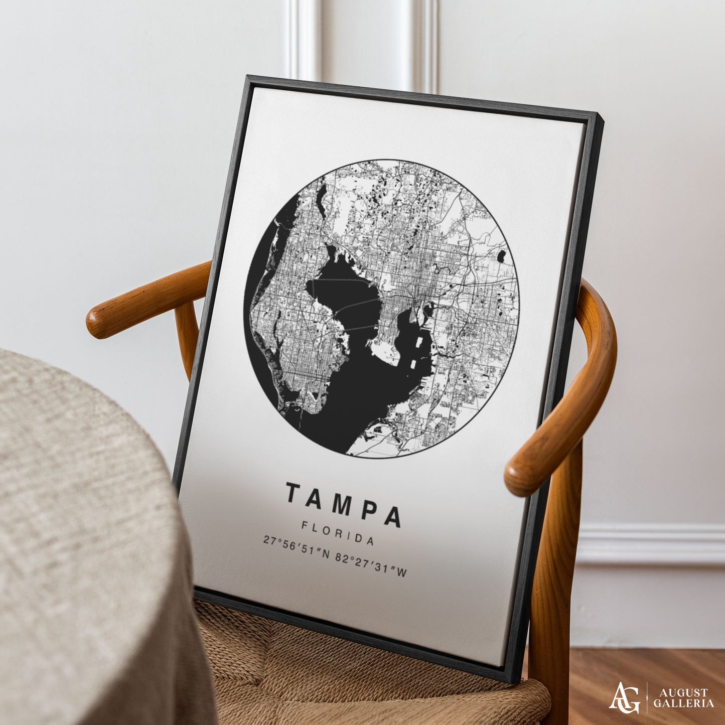 Tampa Minimalist Map