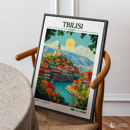 Tbilisi Georgia Travel Print