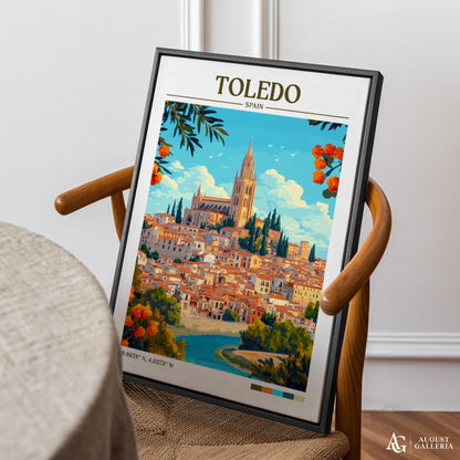 Toledo Spain Travel Print