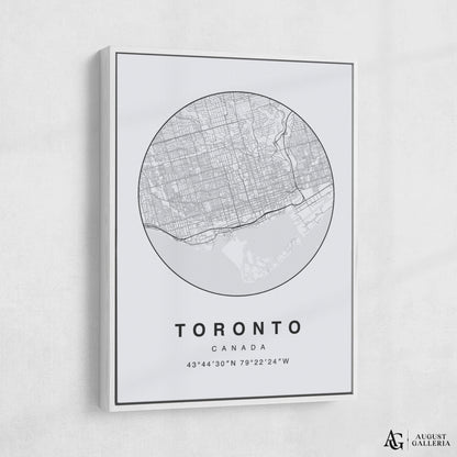 Toronto Minimalist Map