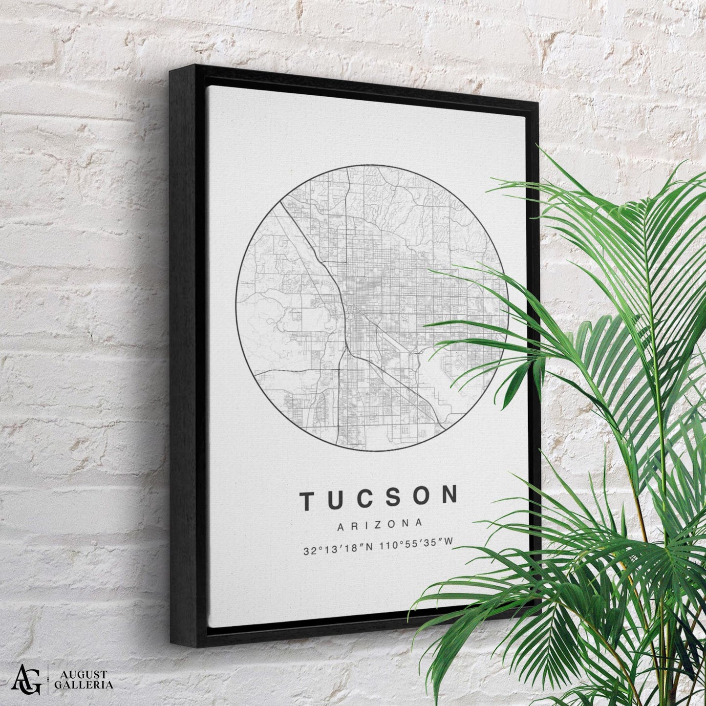 Tucson Minimalist Map