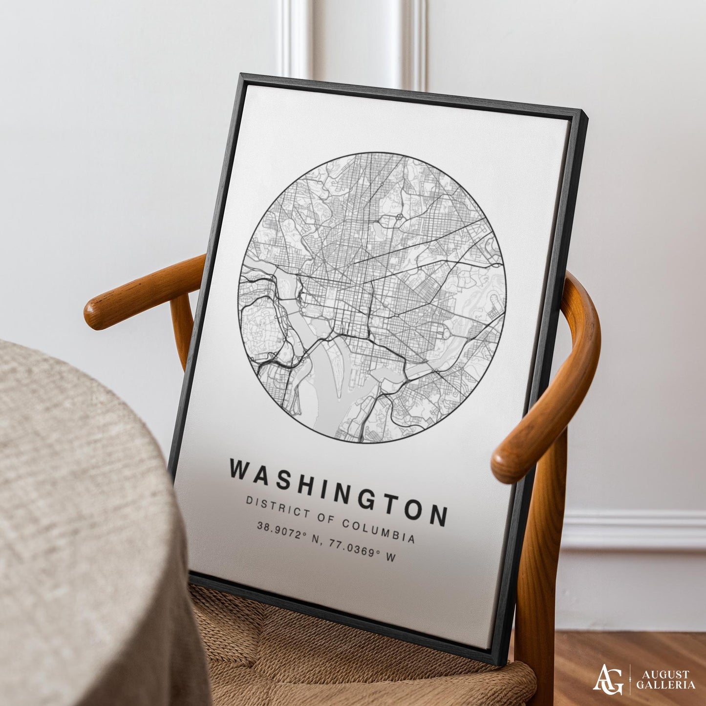 Washington Minimalist Map
