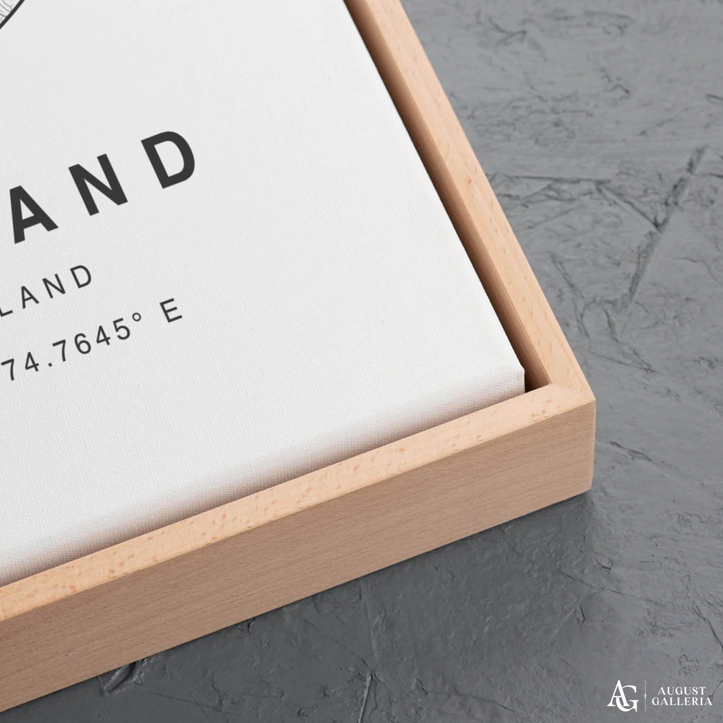 Auckland Minimalist Map