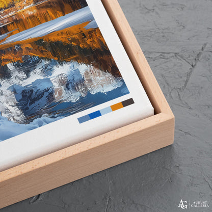 Aspen Colorado Retro Travel Print