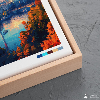 Berlin Germany Retro Travel Print
