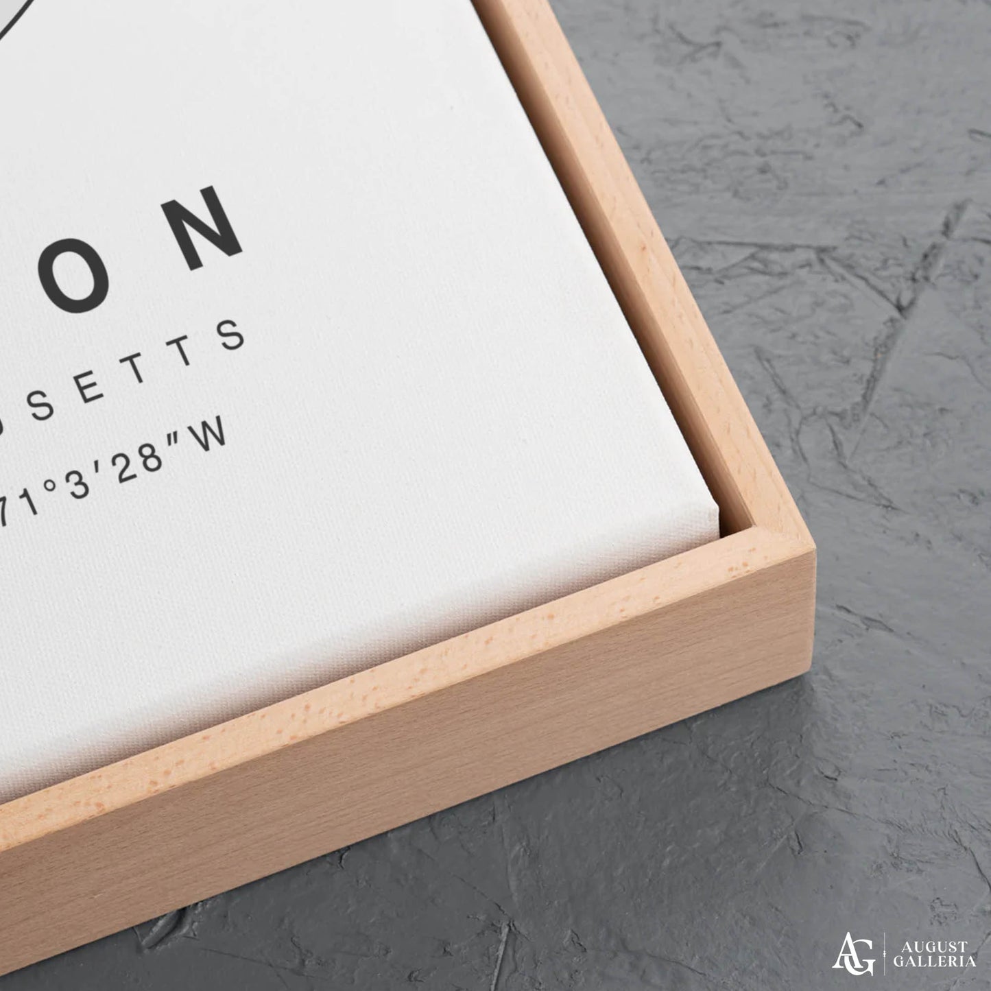 Boston Minimalist Map