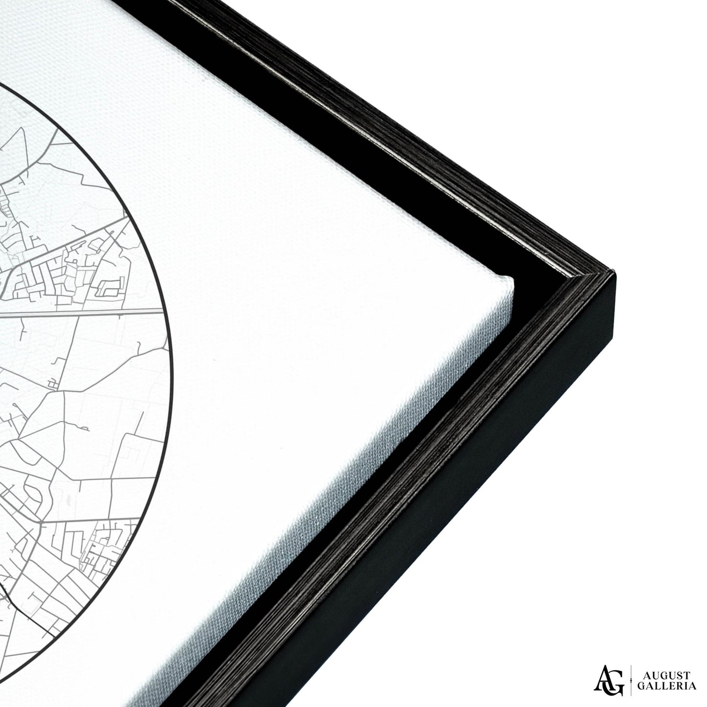 Bruges Minimalist Map