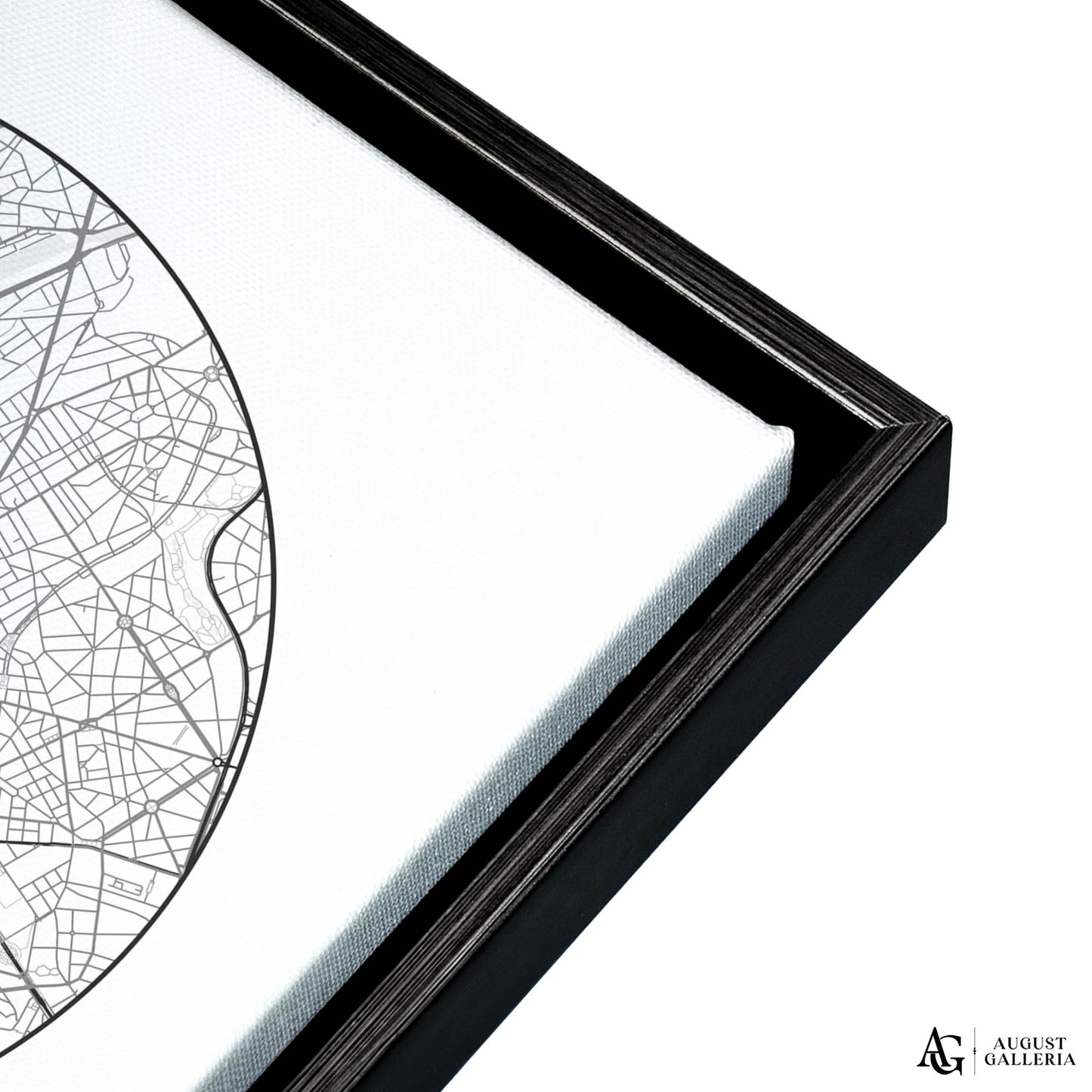 Brussels Minimalist Map