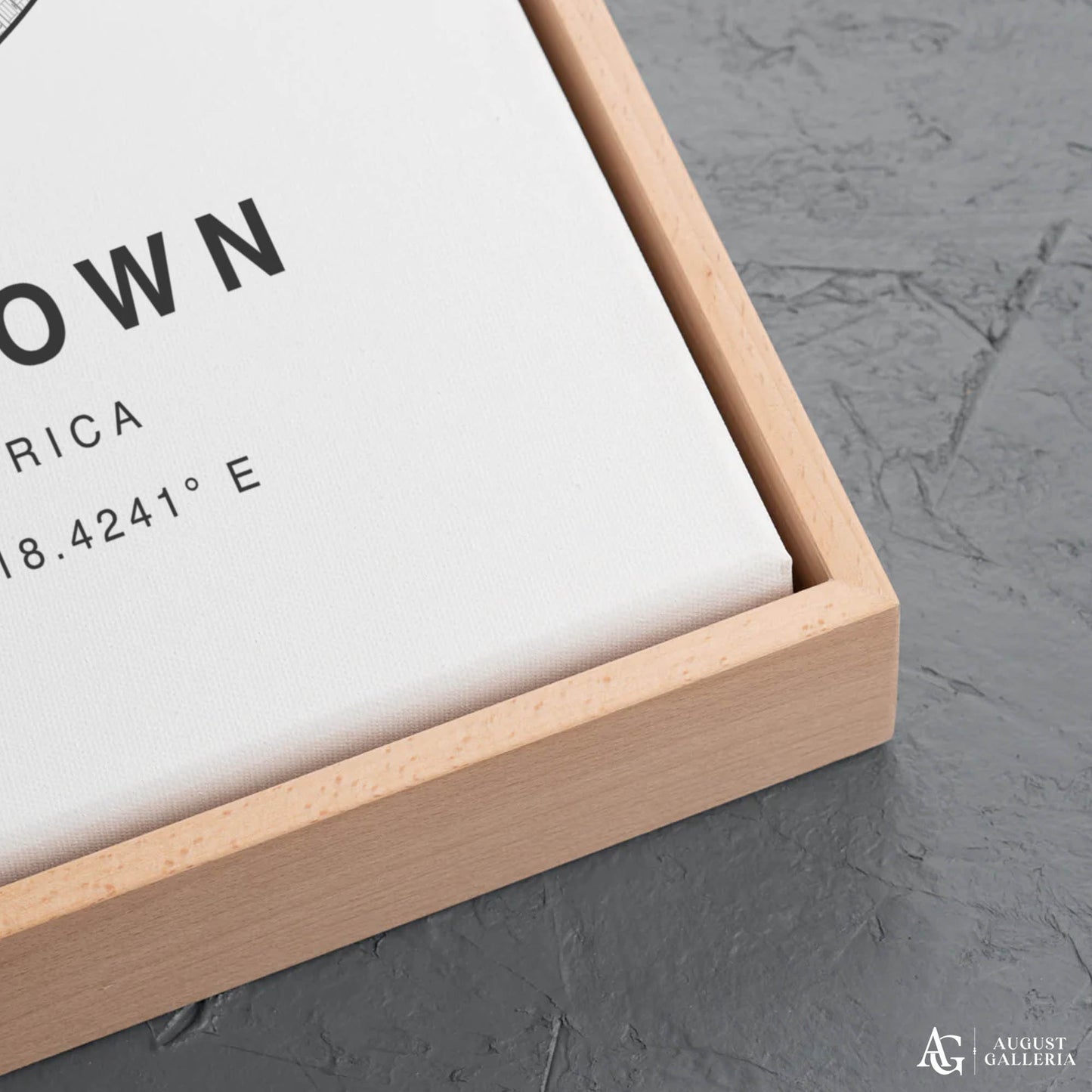 Cape Town Minimalist Map