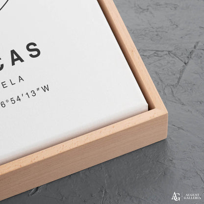 Caracas Minimalist Map