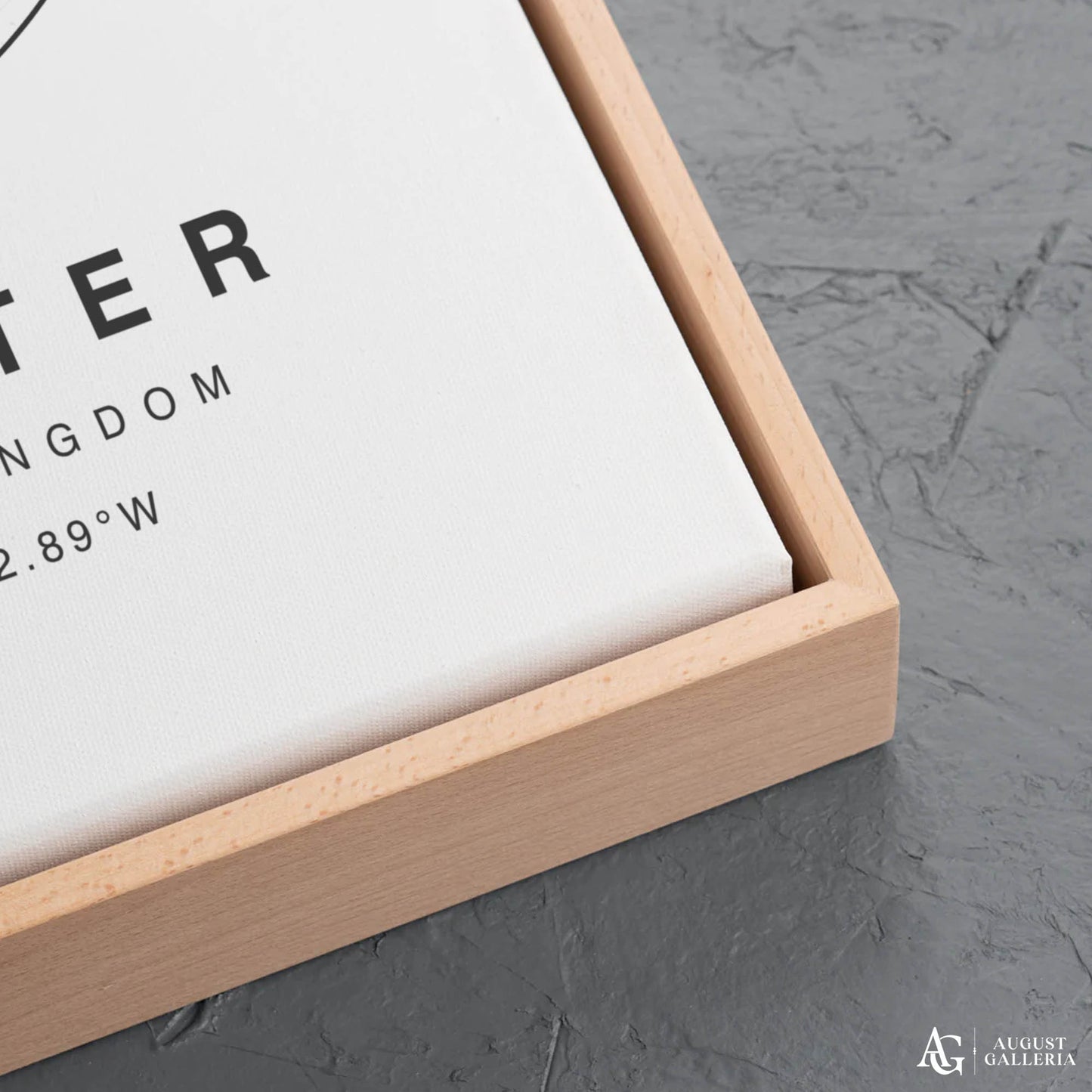 Chester Minimalist Map