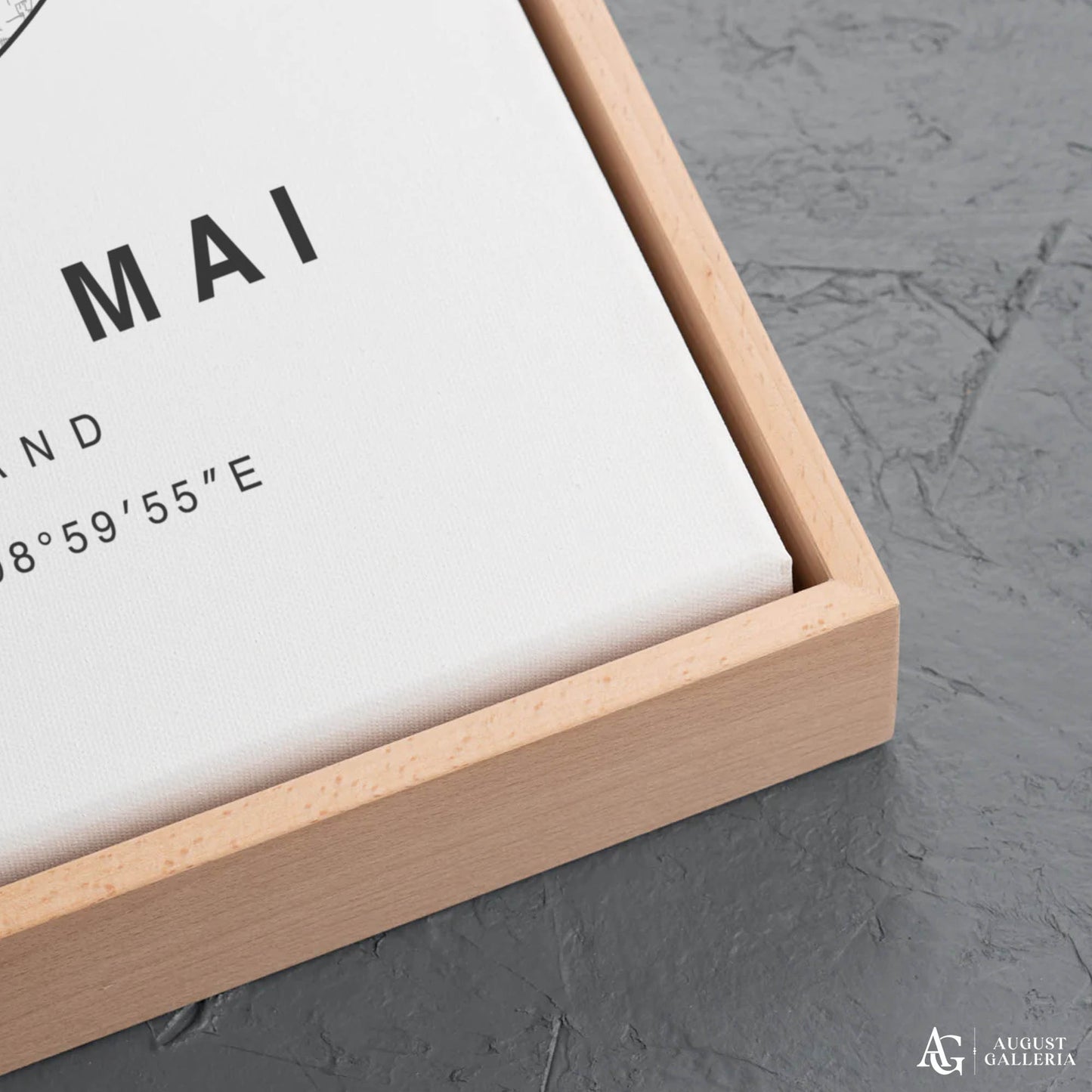 Chiang Mai Minimalist Map