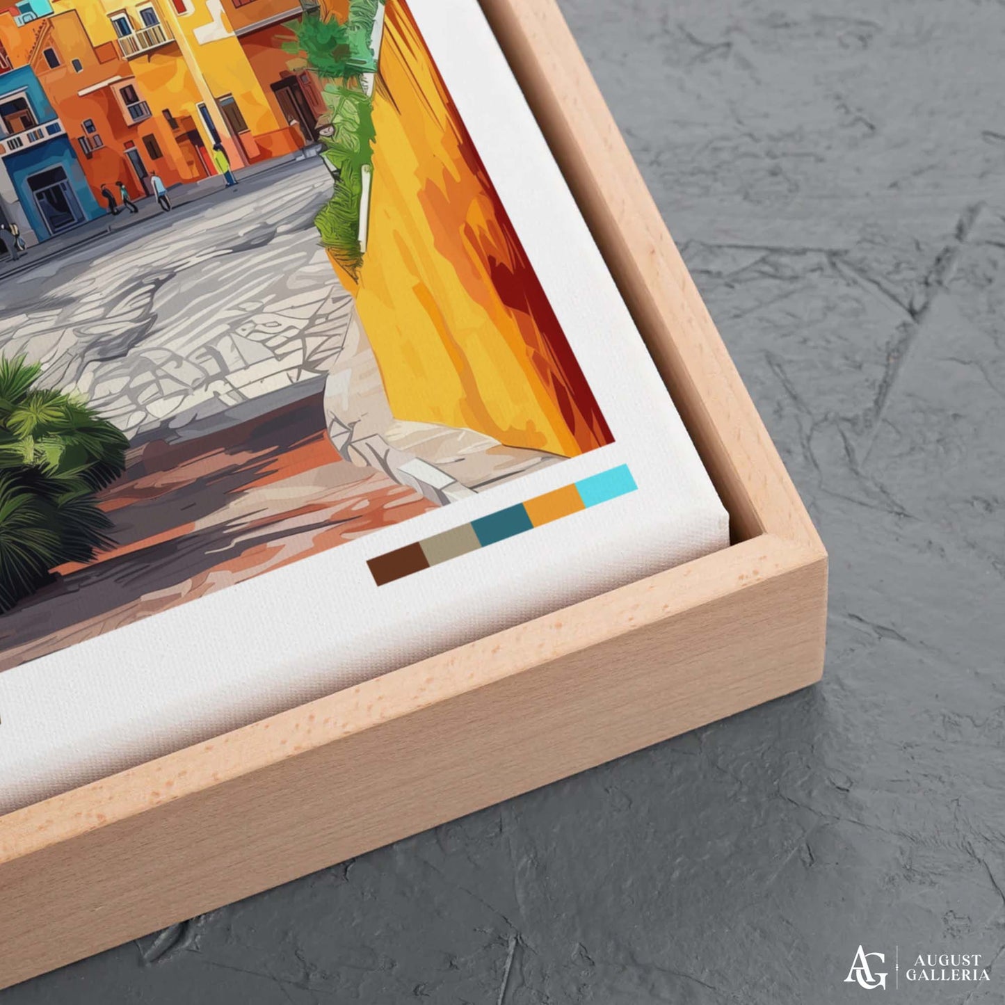 Ciudad Juárez Mexico Retro Travel Print
