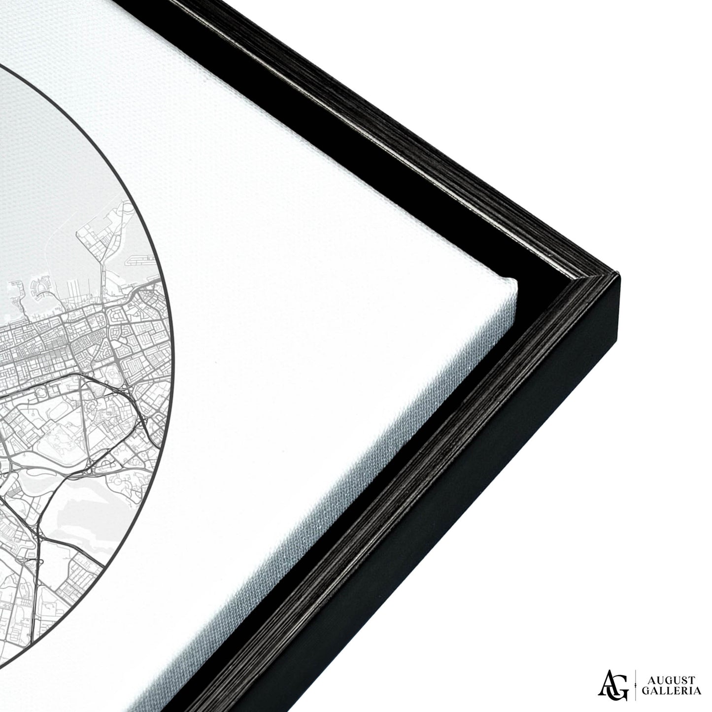 Dubai Minimalist Map