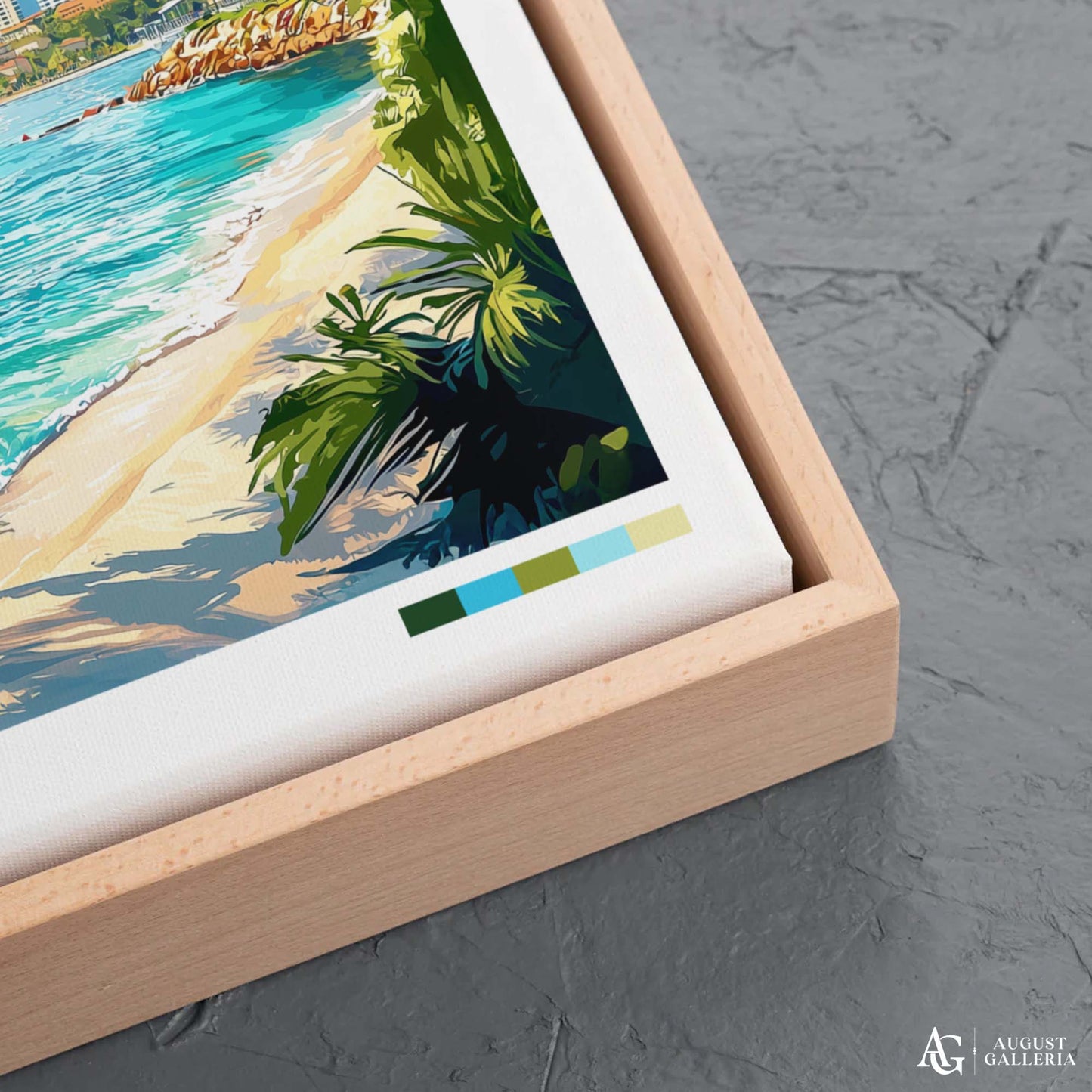 Fort Lauderdale Florida Retro Travel Print