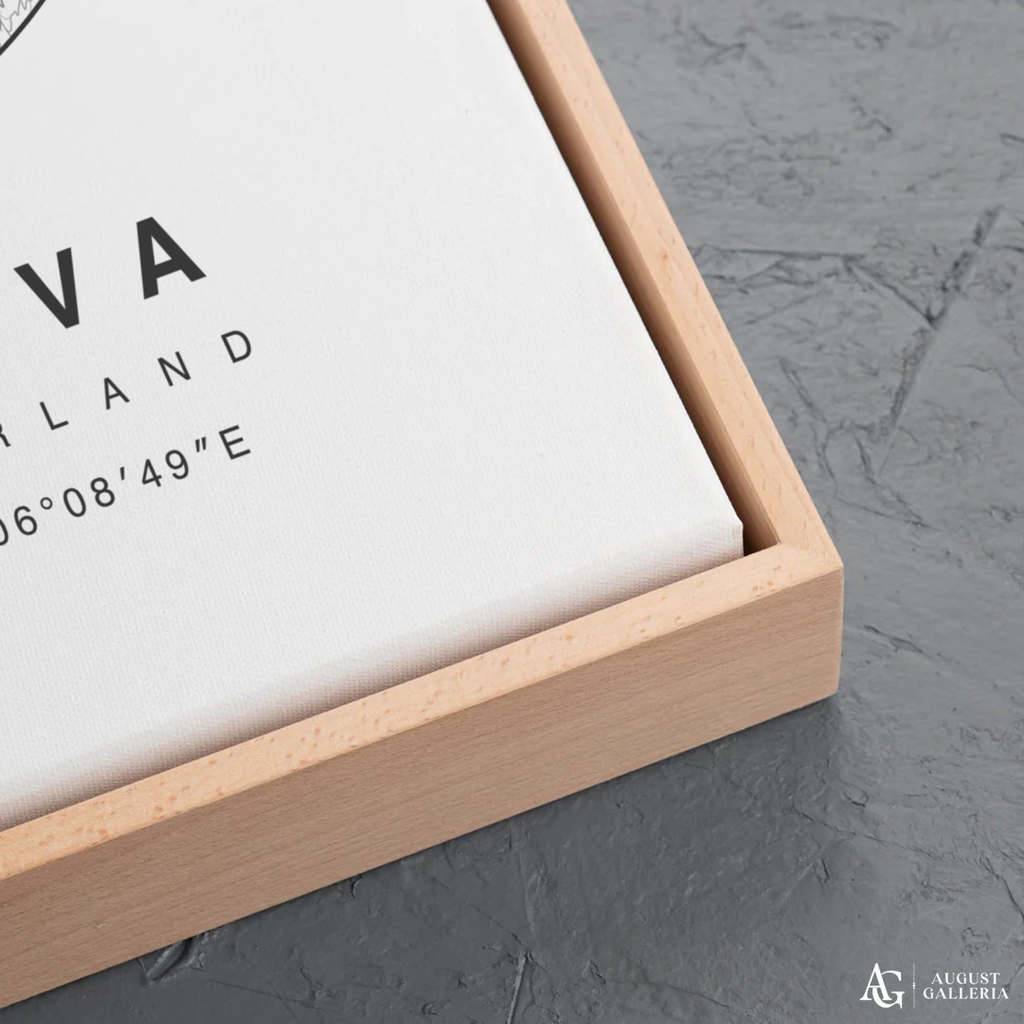 Geneva Minimalist Map