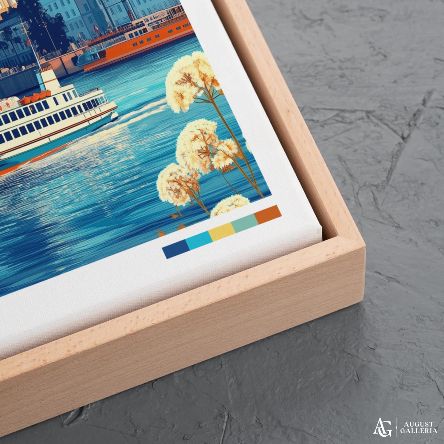 Helsinki Finland Retro Travel Print
