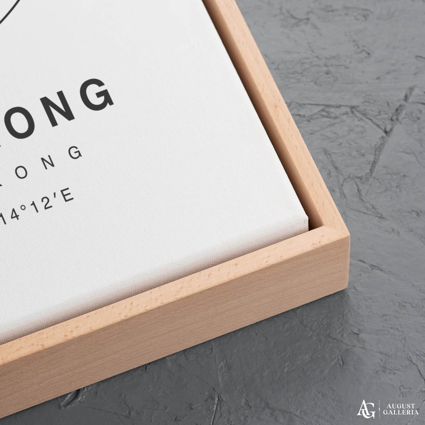 Hong Kong Minimalist Map
