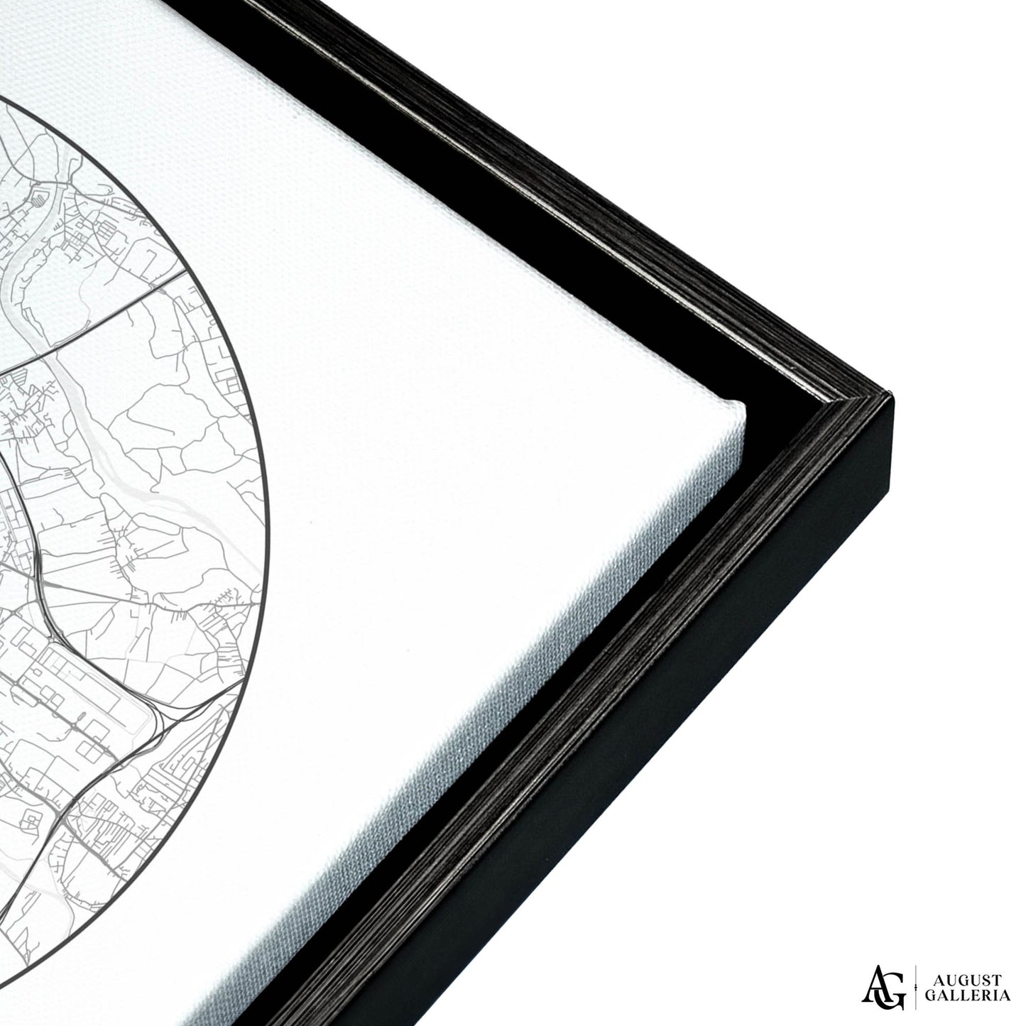 Ljubljana Minimalist Map