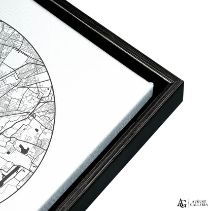 Milan Minimalist Map