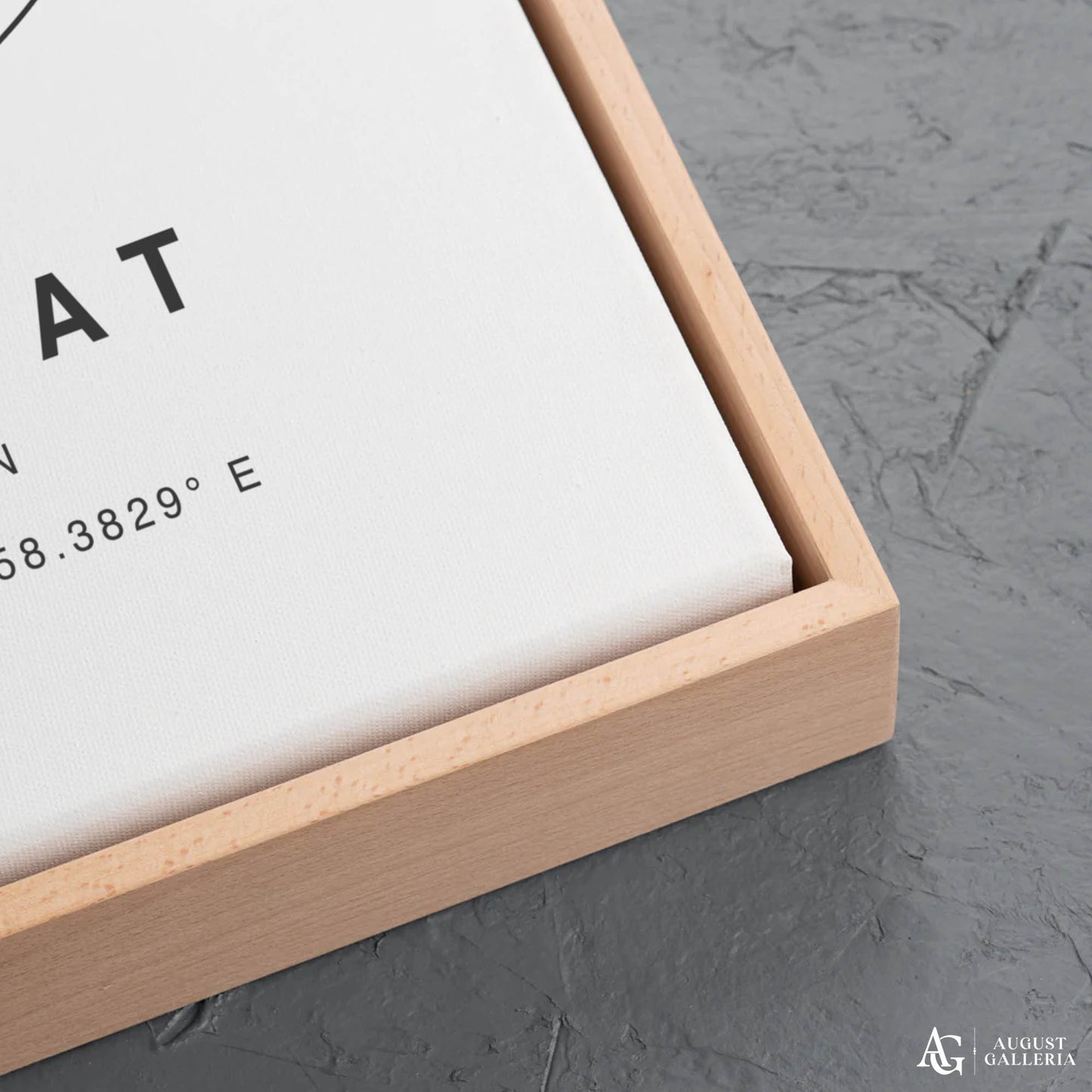 Muscat Minimalist Map