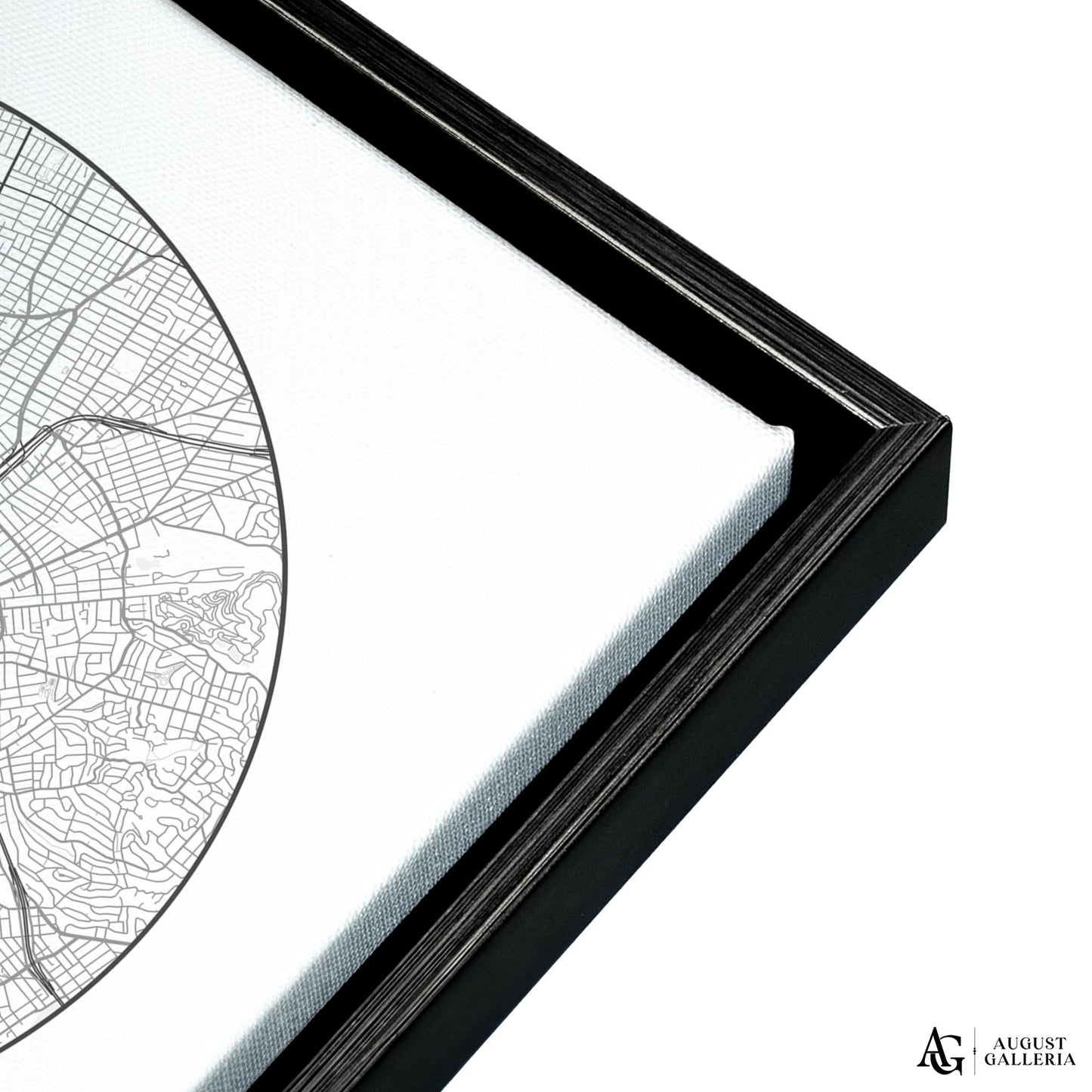 Oakland Minimalist Map